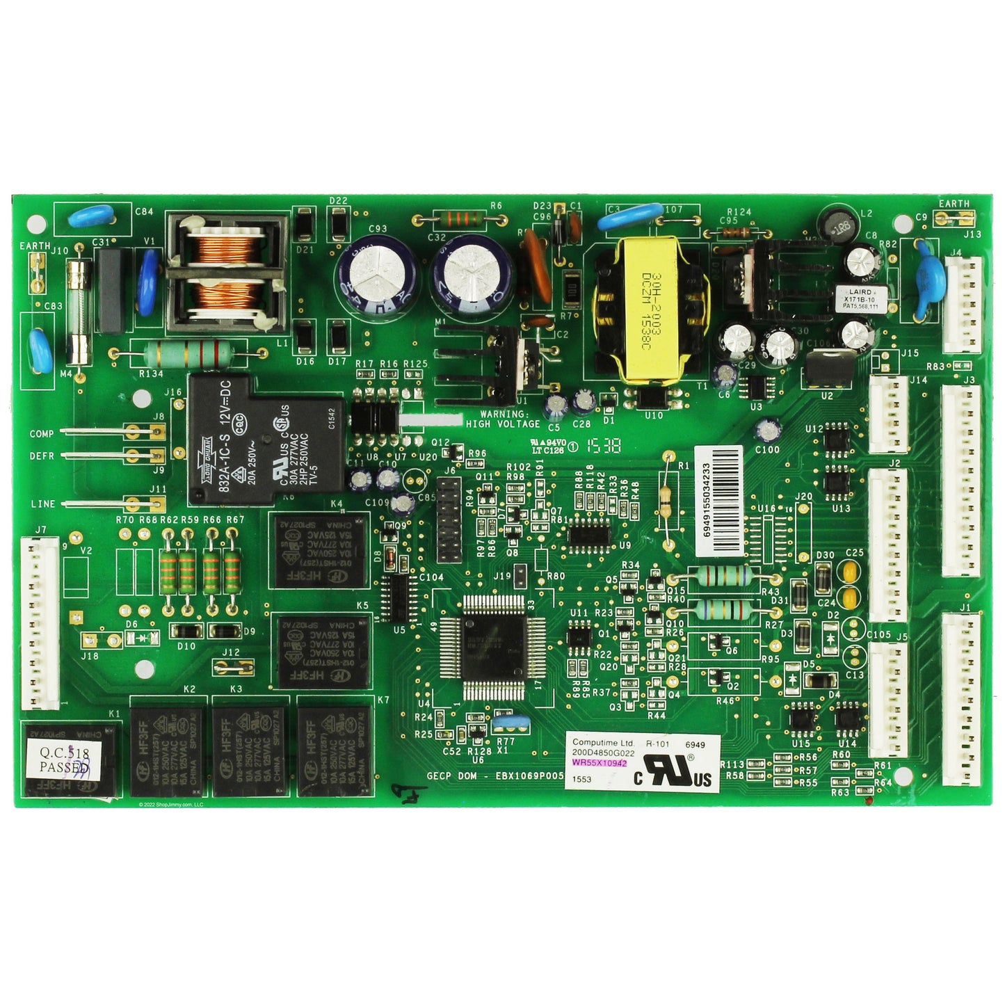 GE Part# WR23X10460 Logic Board/Case Harness (OEM)