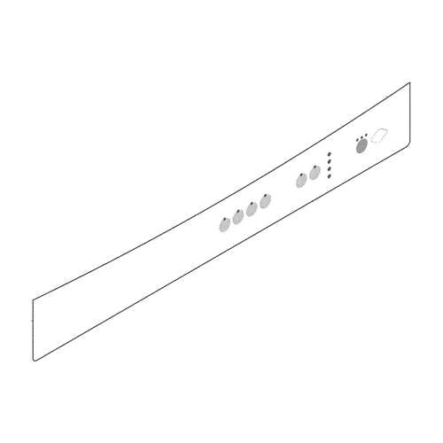 Electrolux Insert,Control Panel,Black - 154764603