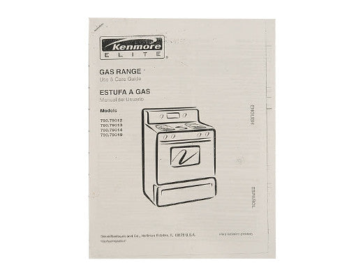 Electrolux Owners Manual - 316258007