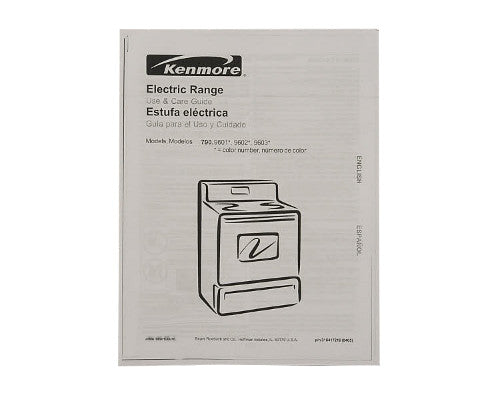 Electrolux Owners Manual - 316417216