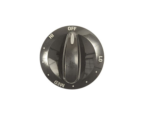Electrolux Knob,Warm Zone,Black - 316442404