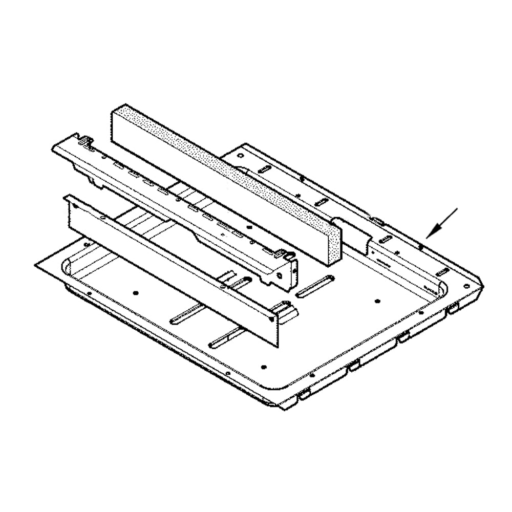 Electrolux Shield,Chassis,Lower - 316601600