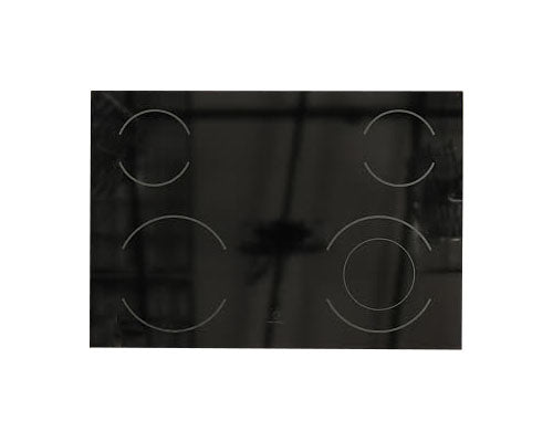 Electrolux Main Top,Glass Assy.,Black - 318223606