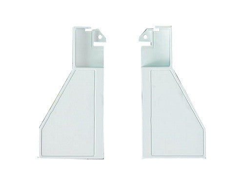 Electrolux End Cap Set,Rh&Lh,White - 318254698