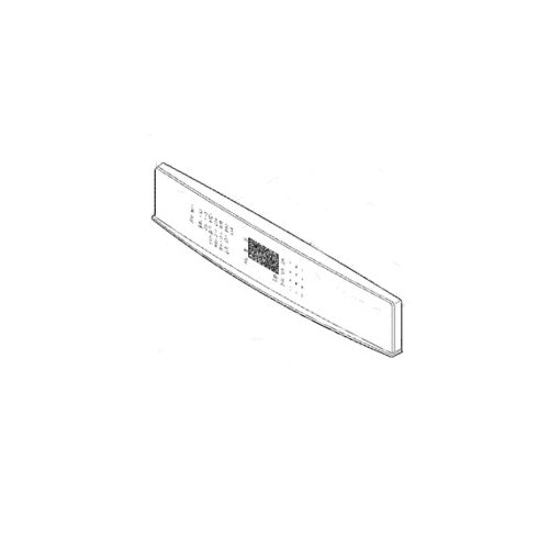 Electrolux Control Panel Assy.,Glass,Blac - 318280486