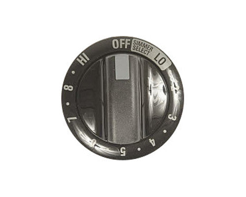 Electrolux Knob,Control,Black,W/Simmer - 318285100