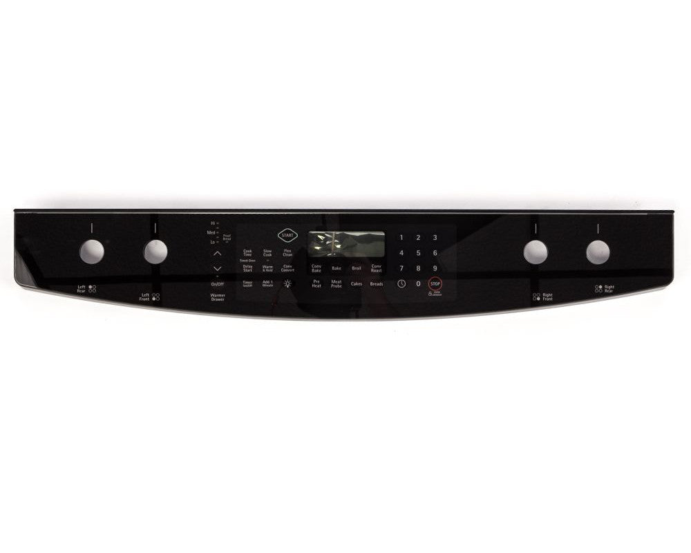 Electrolux Control Panel,Assembly,Blk/Stn - 318918028