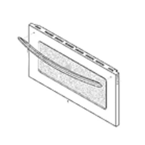 Electrolux Panel Assembly,Upper Door,Stai - 318934302