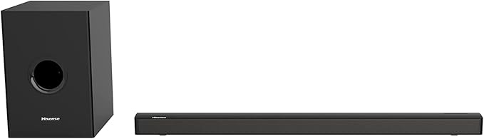 Hisense HS219 2.1 Ch Soundbar With Wireless Subwoofer