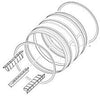 Samsung Part# DC97-18962F Front Drum Module Assembly  - Genuine OEM