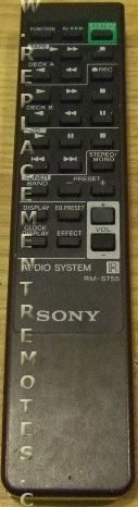 Sony Remote Control - RMS755