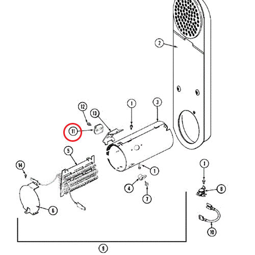 Whirlpool Thermal Fuse WP33002261
