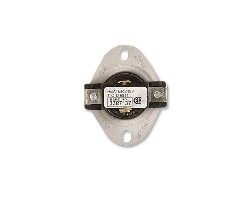 Whirlpool Washer and Dryer Cycling Thermostat WP3387137