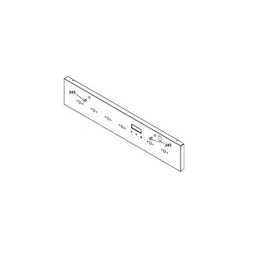 Electrolux Panel,Control,White - 342840445