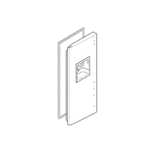 LG Part# 3581JA8571D Door Assembly - Genuine OEM