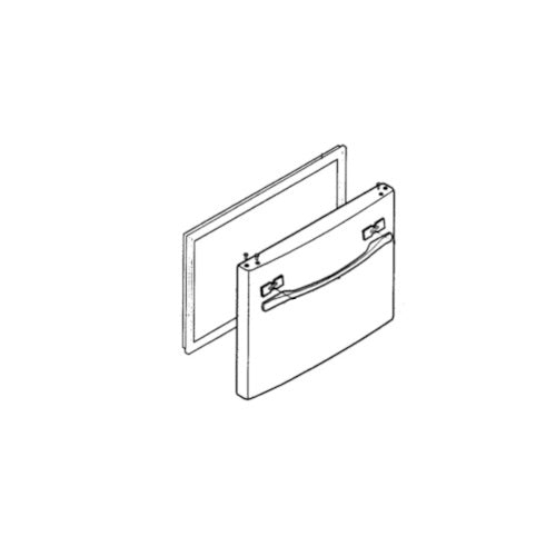 LG Part# 3581JJ8048E Door Assembly - Genuine OEM