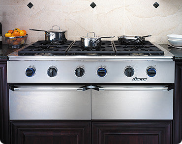 Dacor EG486SCH/LP 48 Inch Gas Rangetop with 6 Sealed Burners