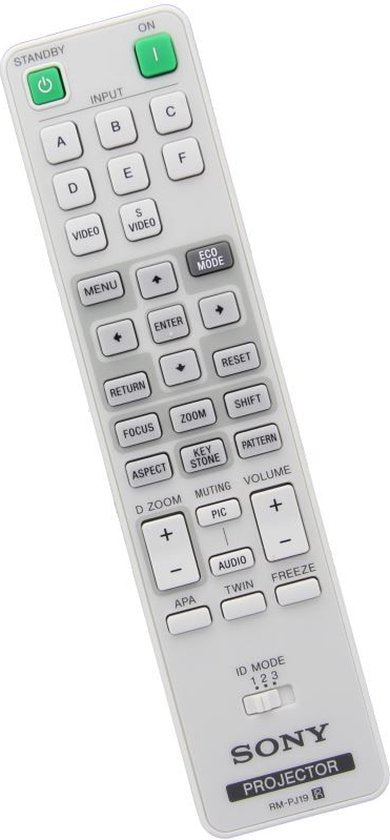 Sony Remote Commander (Rm-Pj19) - 1-489-092-12