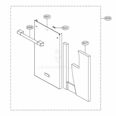 LG Part# AGM75570313 Parts Assembly - Genuine OEM