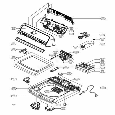 LG Part# EBR81634407 Electronic Control Board - Genuine OEM