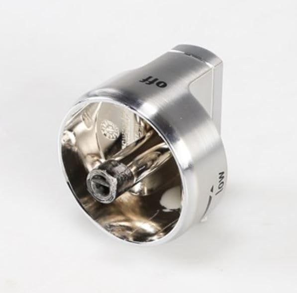 Maytag MGR6600FW0 Range Surface Burner Control Knob (Stainless)