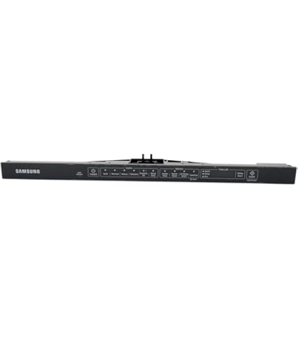 Samsung Dishwasher Control Panel Housing (Stainless) - DD81-02103A