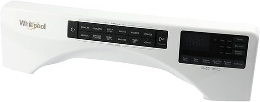 Whirlpool Part# W11603812 Console Assembly (White) - Genuine OEM