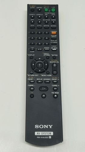 Sony Remote Control (Rm-Aau022) - 1-480-586-21