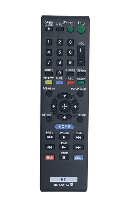 Sony Remote Control (Rmt-B119A) - 1-490-027-12