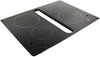 Whirlpool JED8430BDB18 Black Glass Cooktop