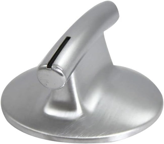 Jenn-Air JDR8895AAB Surface Burner Control Knob (Stainless Finish) Genuine OEM