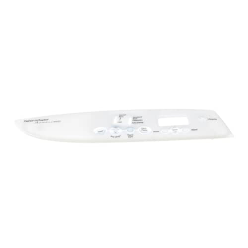 Fisher and Paykel Part# 421180 Fascia Assembly Printed - Genuine OEM