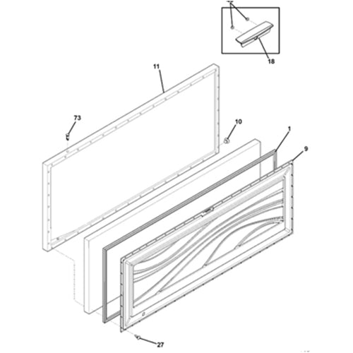 Electrolux Panel-Lid - 297400102