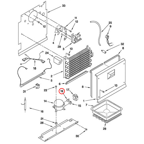 Whirlpool Part# 4356776 Overload (OEM)