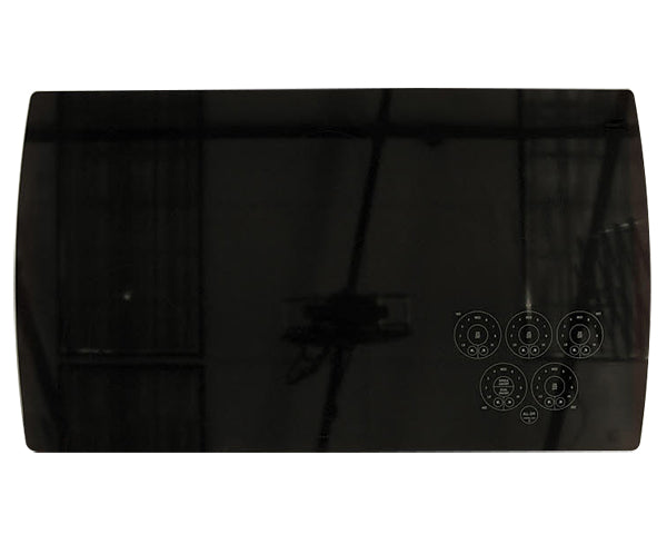 Whirlpool Part# 4455561 Glass Cooktop (OEM) Black