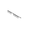 LG Part# 4758A30057A Vertical Louver - Genuine OEM