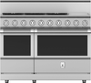 Hestan KRG485GDNG 48 Inch Freestanding Gas Range with 5 Sealed Burners, Double Ovens - Stainless Steel - Stainless