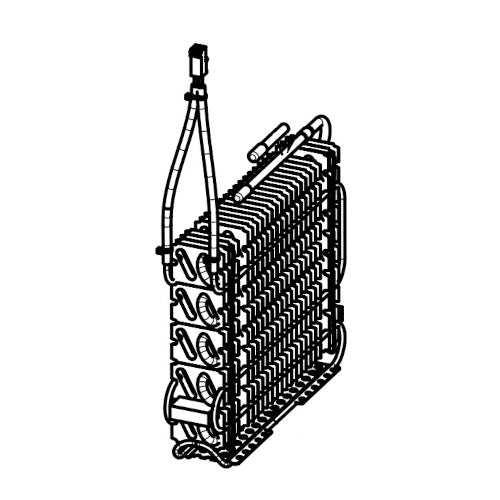 Dacor Assembly Evaporator Finned V1 - 4929780200