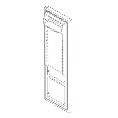 Electrolux Door,Black Stainless - 807460169