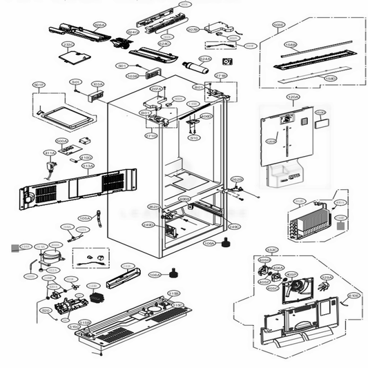 LG Part# EBR83845007 Main PCB Assembly - Genuine OEM