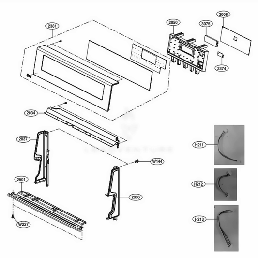 LG Part# EAD62349831 Wire Harness (Single) - Genuine OEM