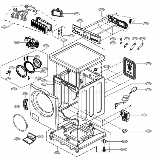 LG Part# MJZ62021601 Vent - Genuine OEM