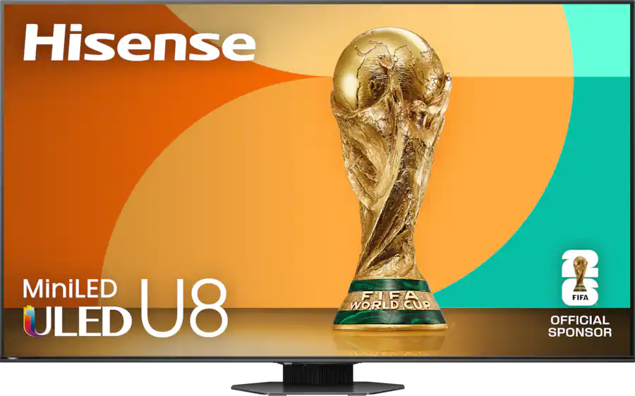 Hisense 55U8QG 55-Inch U8 Series Mini-LED ULED 4K UHD Smart Google TV (HDR, Gaming Ready)