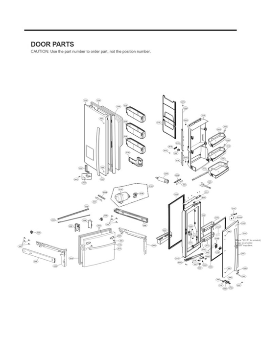 LG Part# FAB32478701 Taptite Screw - Genuine OEM