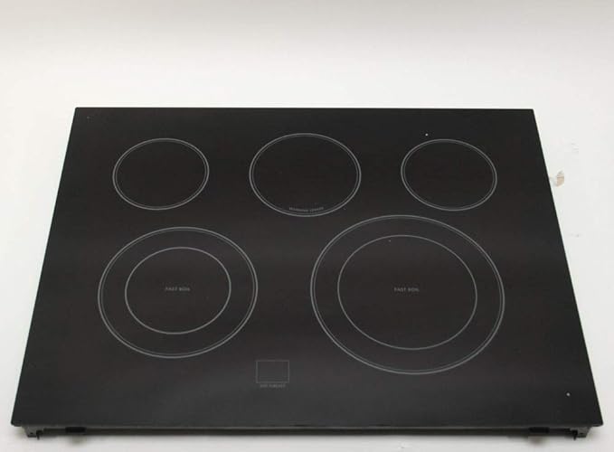 Samsung NE58F9500SS/AA Main Cooktop Glass-Frame