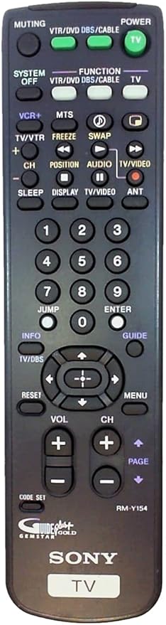 Sony Remote Control Rm-Y154 - RMY154
