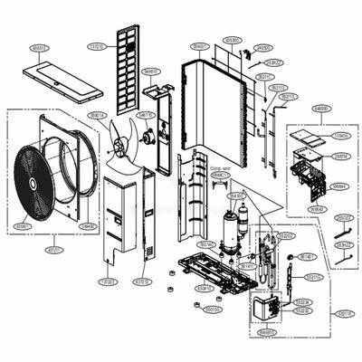 LG Part# EBG62805801 Thermistor Assembly - Genuine OEM