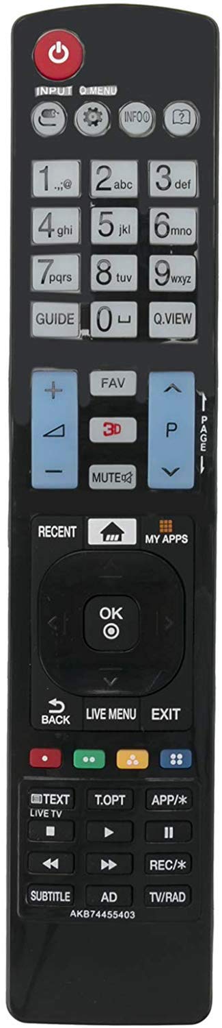 LG Remote Controller Assembly - AKB74455403