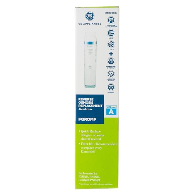 GE Water Filtration Reverse Osmosis Cartridge FQROMF