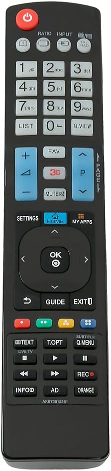 LG Remote Controller Assembly - AKB73615367